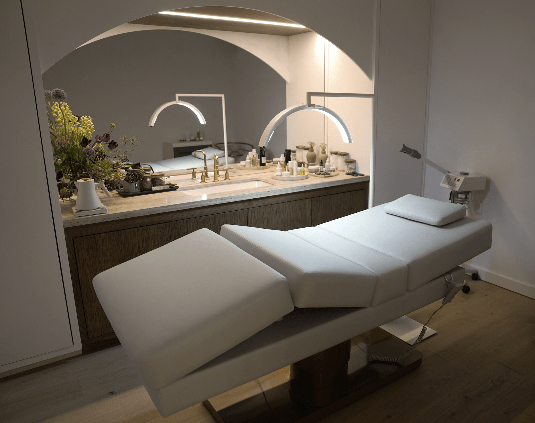 Plush + Oak x Goop: The Oxford for Marin County's Spa Room - Plush + Oak