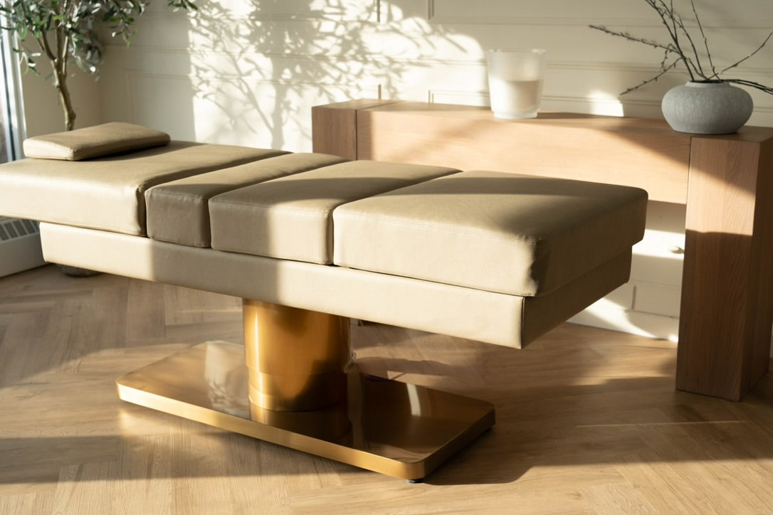 Oxford Bed Collection - Plush + Oak, Electric Massage & Spa Beds by Plush + Oak, Luxury Massage Table by Plush + Oak