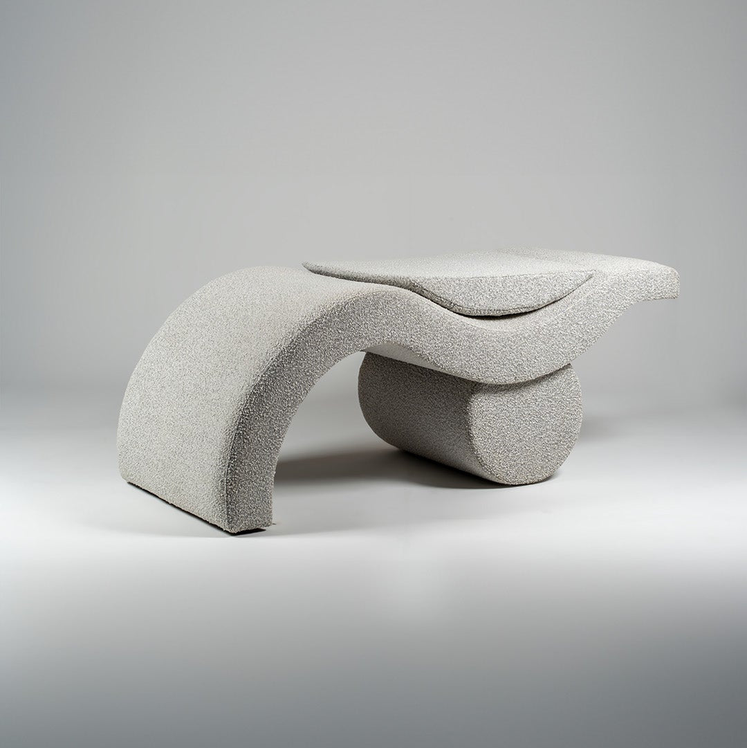 Ready to Ship Brynn® - PerformaBoucle in Domino - Plush + Oak