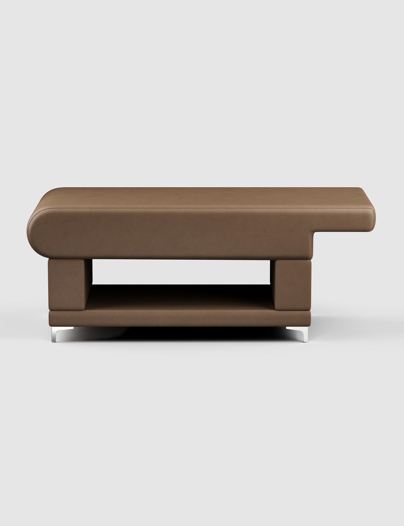 Charlie Flat — Lash Bed by Plush + Oak, #color_cappuccino