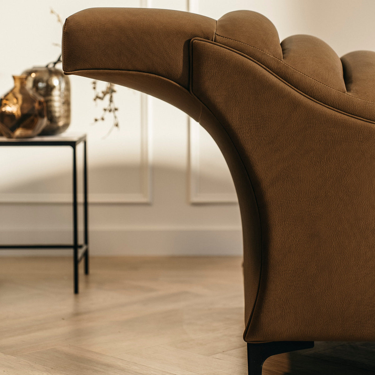 (start), Edda Cloud — Lash Bed by Plush + Oak, #color_tobacco
