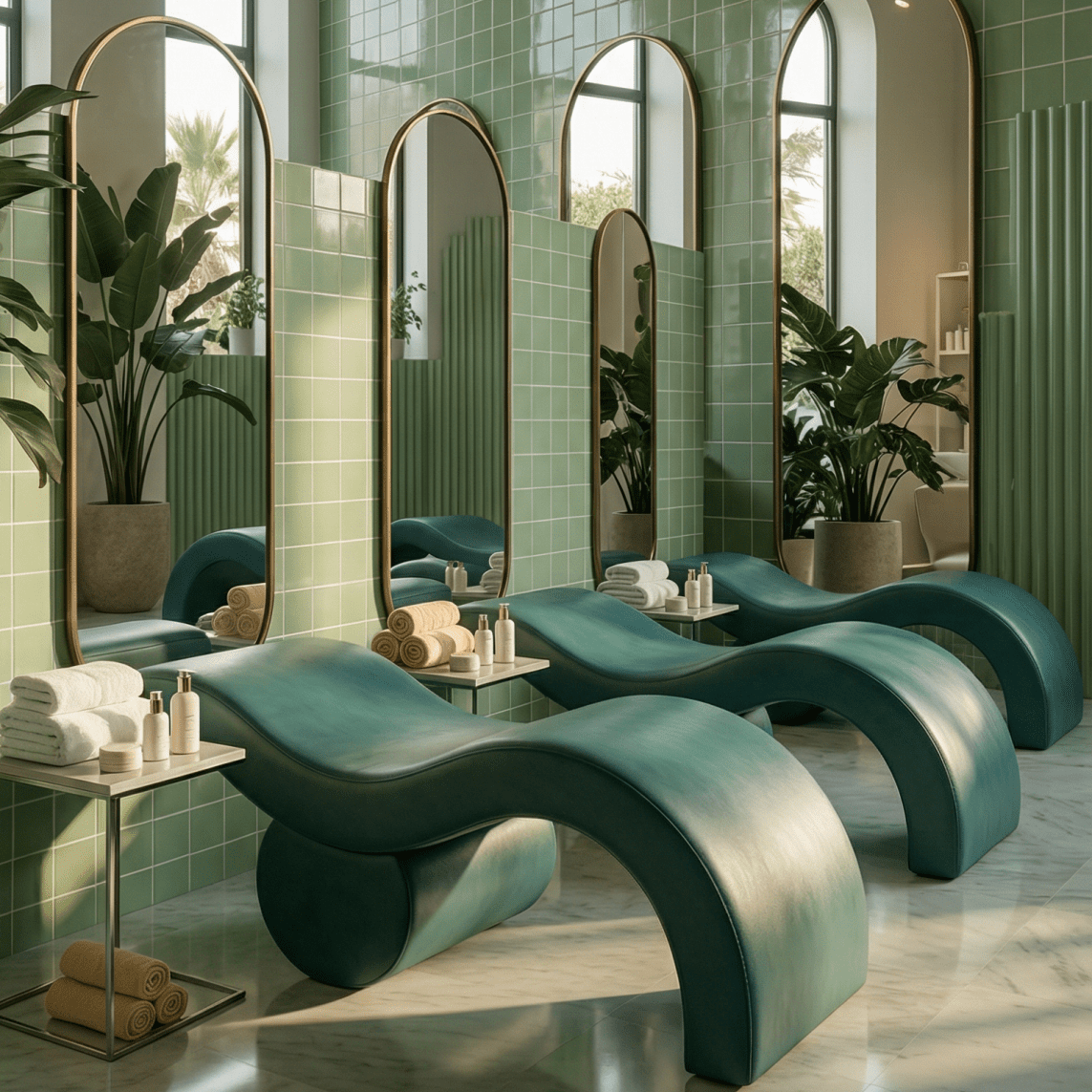 The Brynn — Lash Bed by Plush + Oak,
The Brynn — Brow Bed by Plush + Oak,
The Brynn— PMU Bed by Plush + Oak, #color_emerald