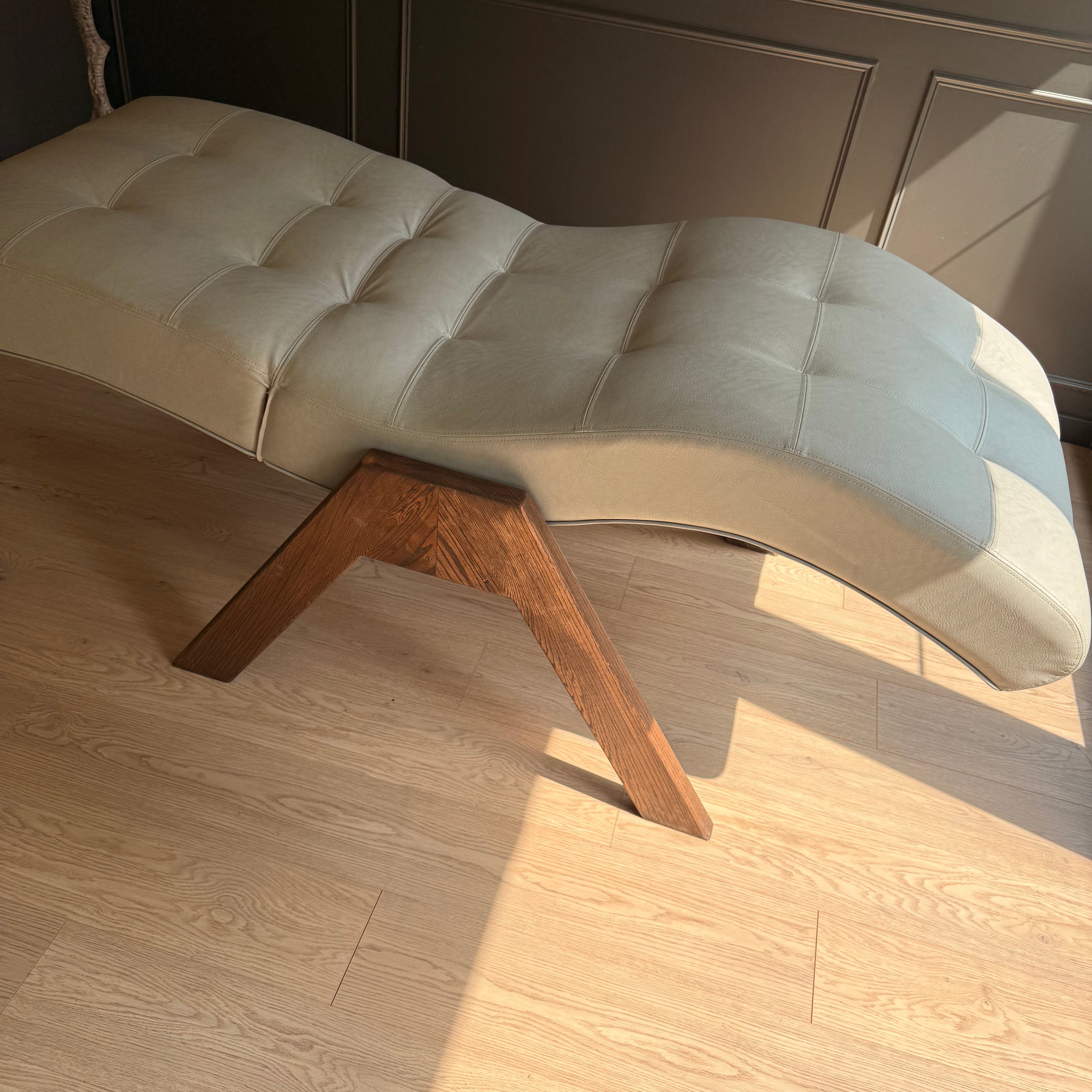 Ready to Ship - Prototype Charleston Oak Lounger