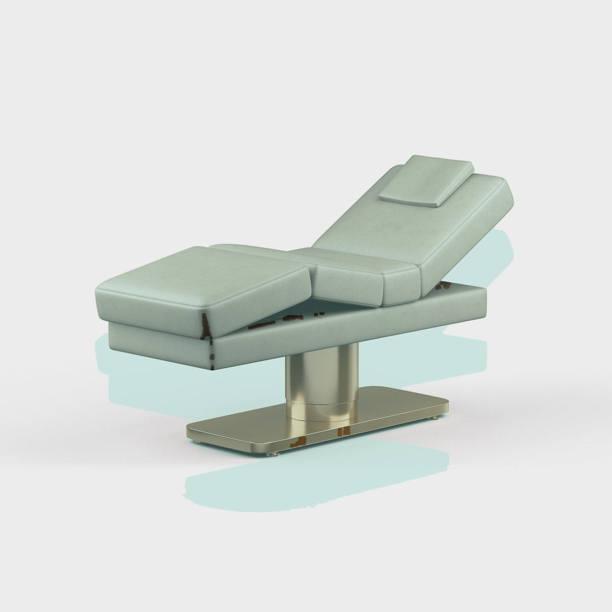 Oxford Full - Brow bed by Plush+Oak, Oxford Full- Lash bed by Plush+Oak, Oxford Full - PMU bed by Plush+Oak, #color_mint