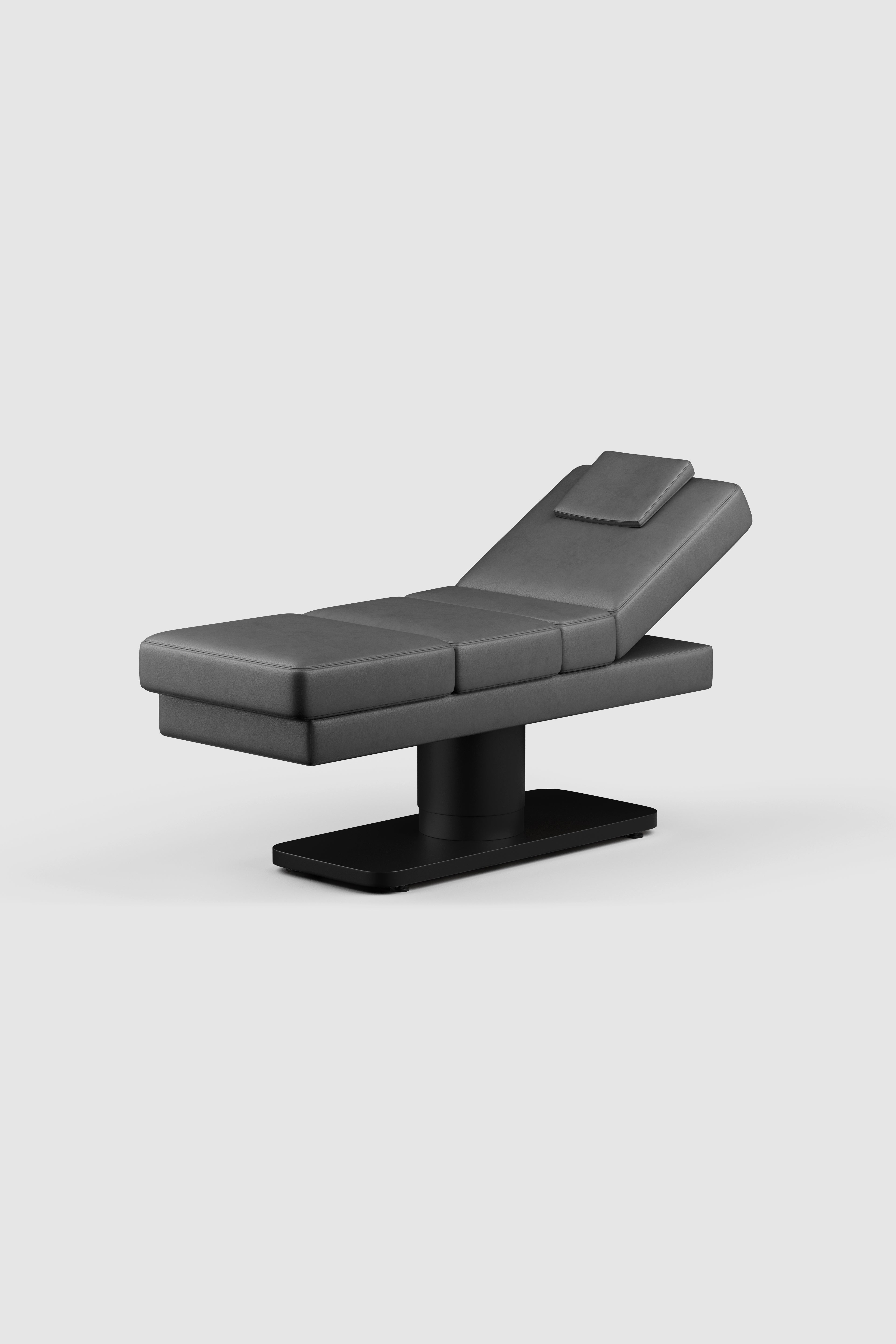 Oxford Full - Brow bed by Plush+Oak, Oxford Full- Lash bed by Plush+Oak, Oxford Full - PMU bed by Plush+Oak, #color_charcoal