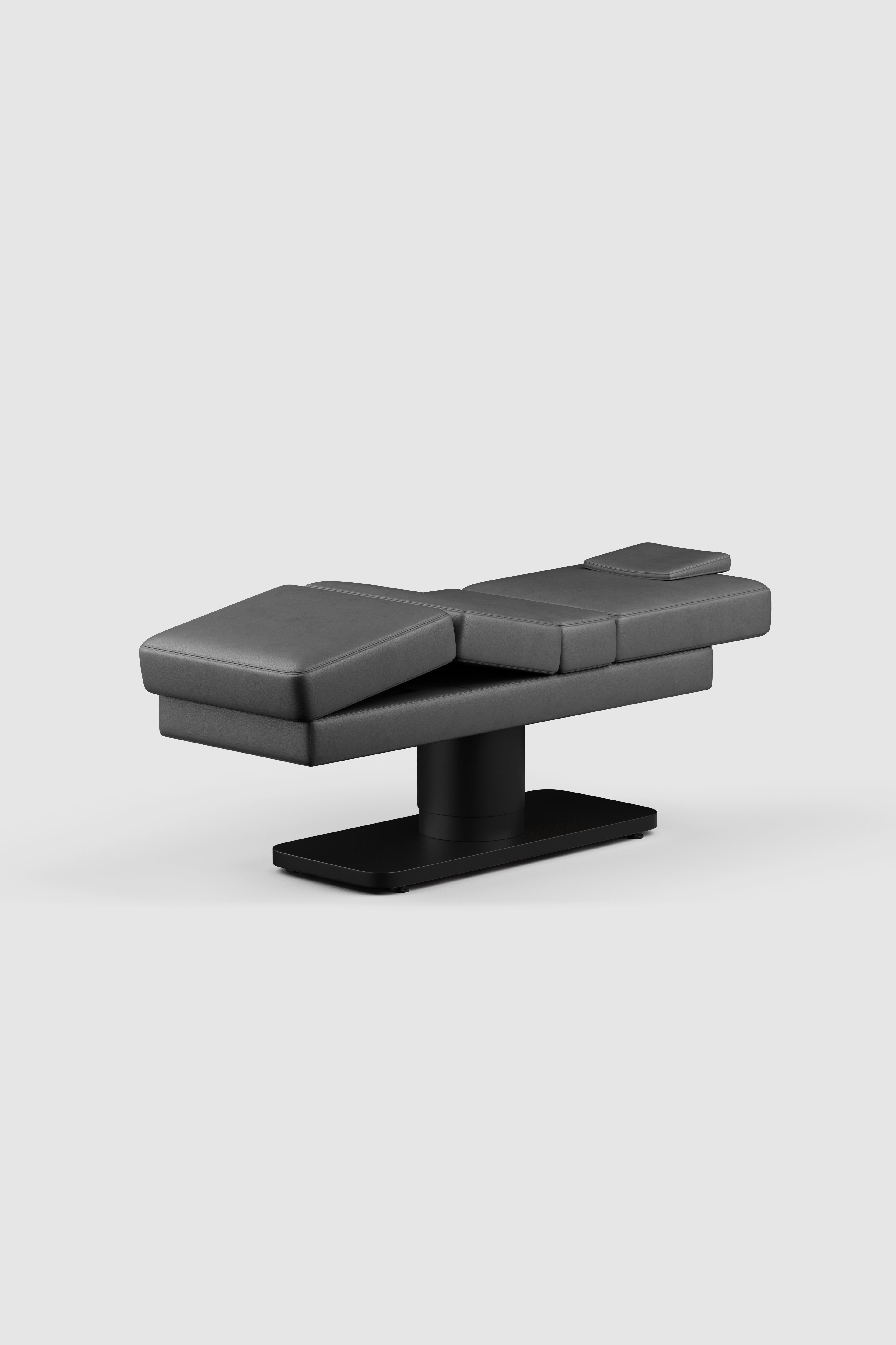 Oxford Full - Brow bed by Plush+Oak, Oxford Full- Lash bed by Plush+Oak, Oxford Full - PMU bed by Plush+Oak, #color_charcoal