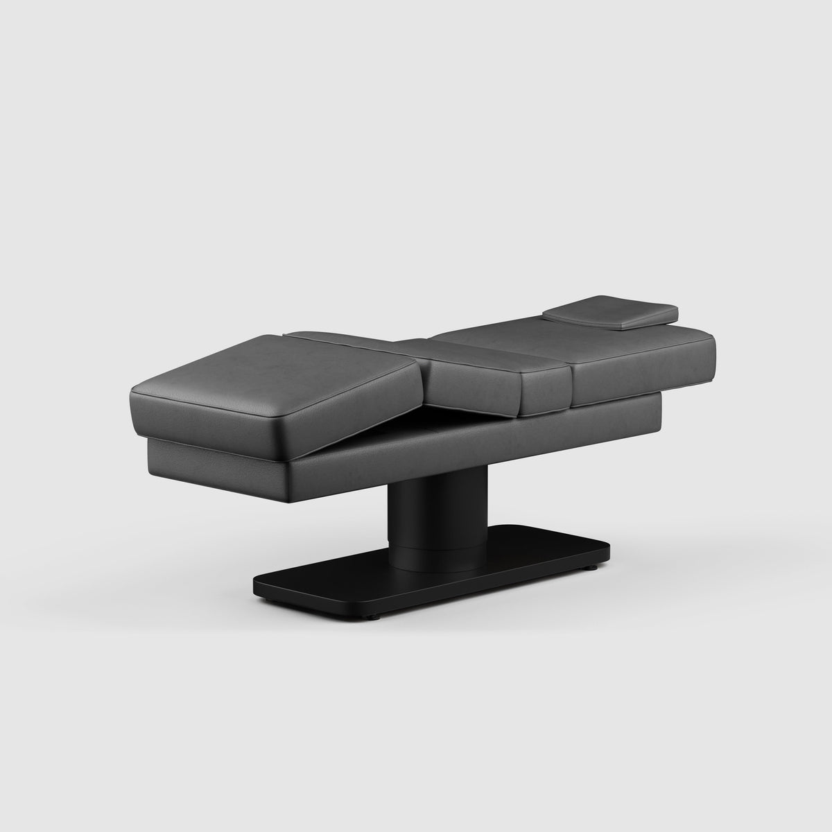 Oxford Full - Brow bed by Plush+Oak, Oxford Full- Lash bed by Plush+Oak, Oxford Full - PMU bed by Plush+Oak, #color_charcoal
