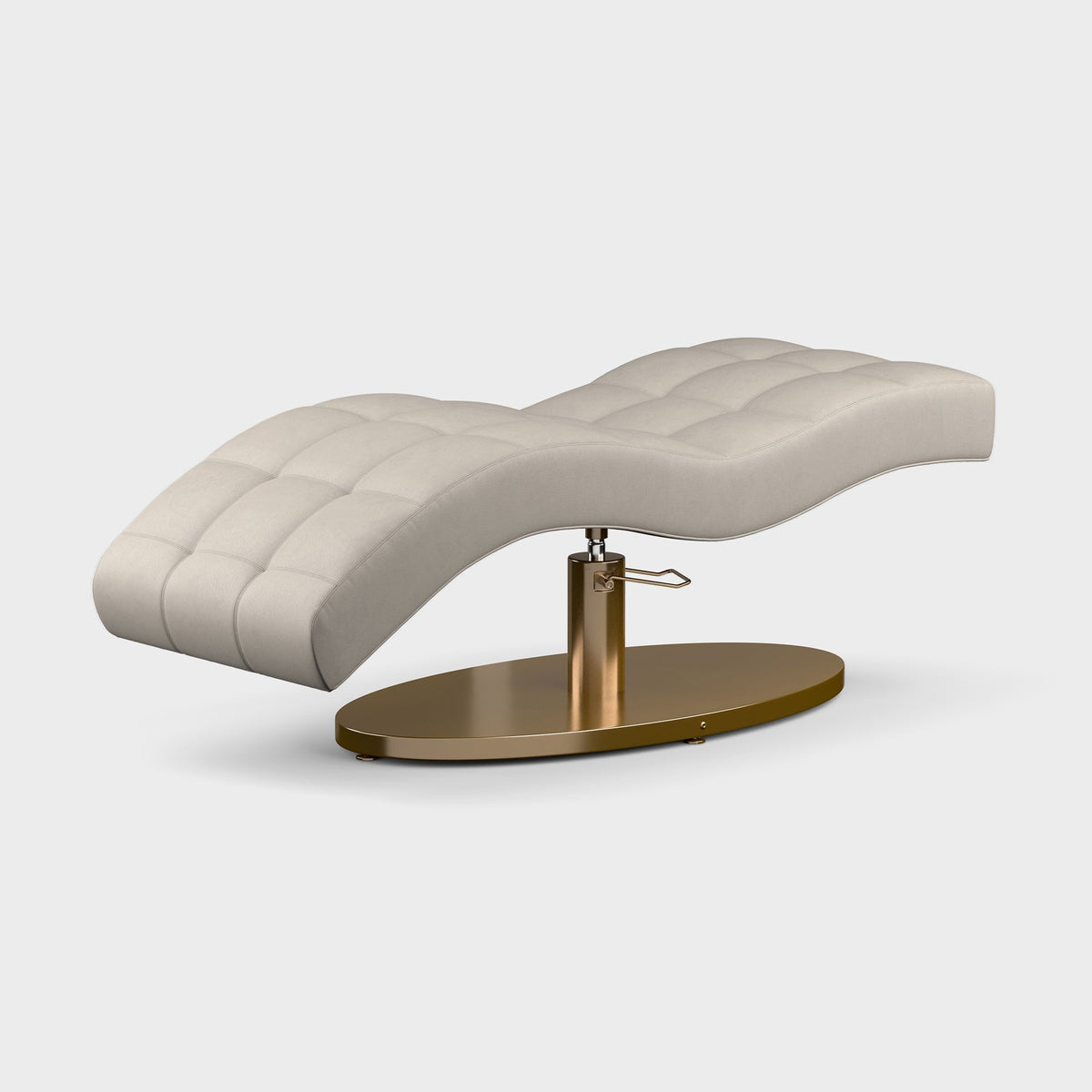 Vera 360 - Brow bed by Plush+Oak, Vera 360- Lash bed by Plush+Oak, Vera 360 - PMU bed by Plush+Oak, Curved Beauty Bed by Plush + Oak, Curved Beauty Bed with Swivel by Plush + Oak, #color_bone