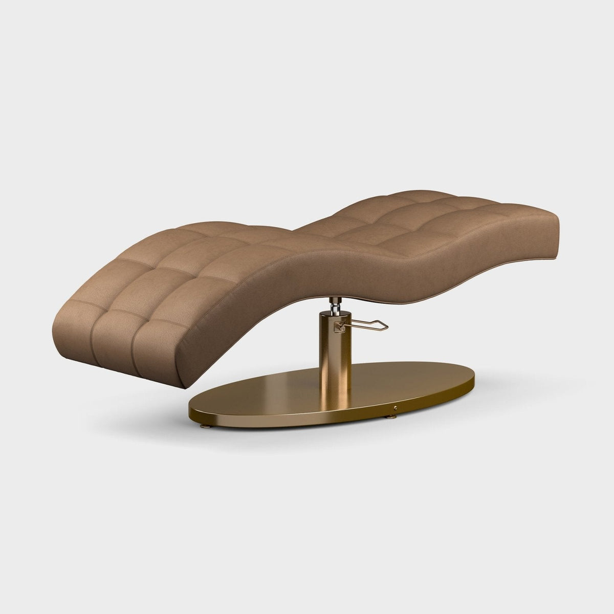 Vera 360 - Brow bed by Plush+Oak, Vera 360- Lash bed by Plush+Oak, Vera 360 - PMU bed by Plush+Oak, Curved Beauty Bed by Plush + Oak, Curved Beauty Bed with Swivel by Plush + Oak, #color_cappuccino