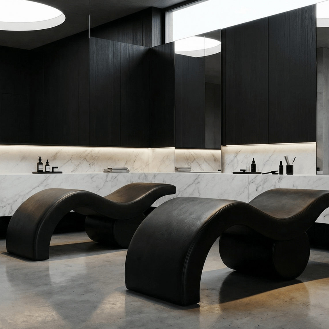 The Brynn — Lash Bed by Plush + Oak, 
The Brynn — Brow Bed by Plush + Oak, 
The Brynn— PMU Bed by Plush + Oak,  #color_ink