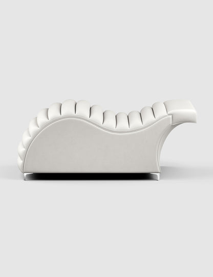 Edda Cloud® in Cavaletti Vegan Leather - Plush + Oak (Cloud)#color_cloud