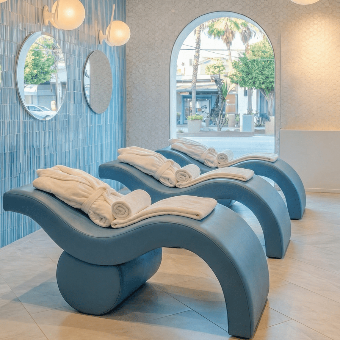 The Brynn — Lash Bed by Plush + Oak, 
The Brynn — Brow Bed by Plush + Oak, 
The Brynn— PMU Bed by Plush + Oak, #color_coast