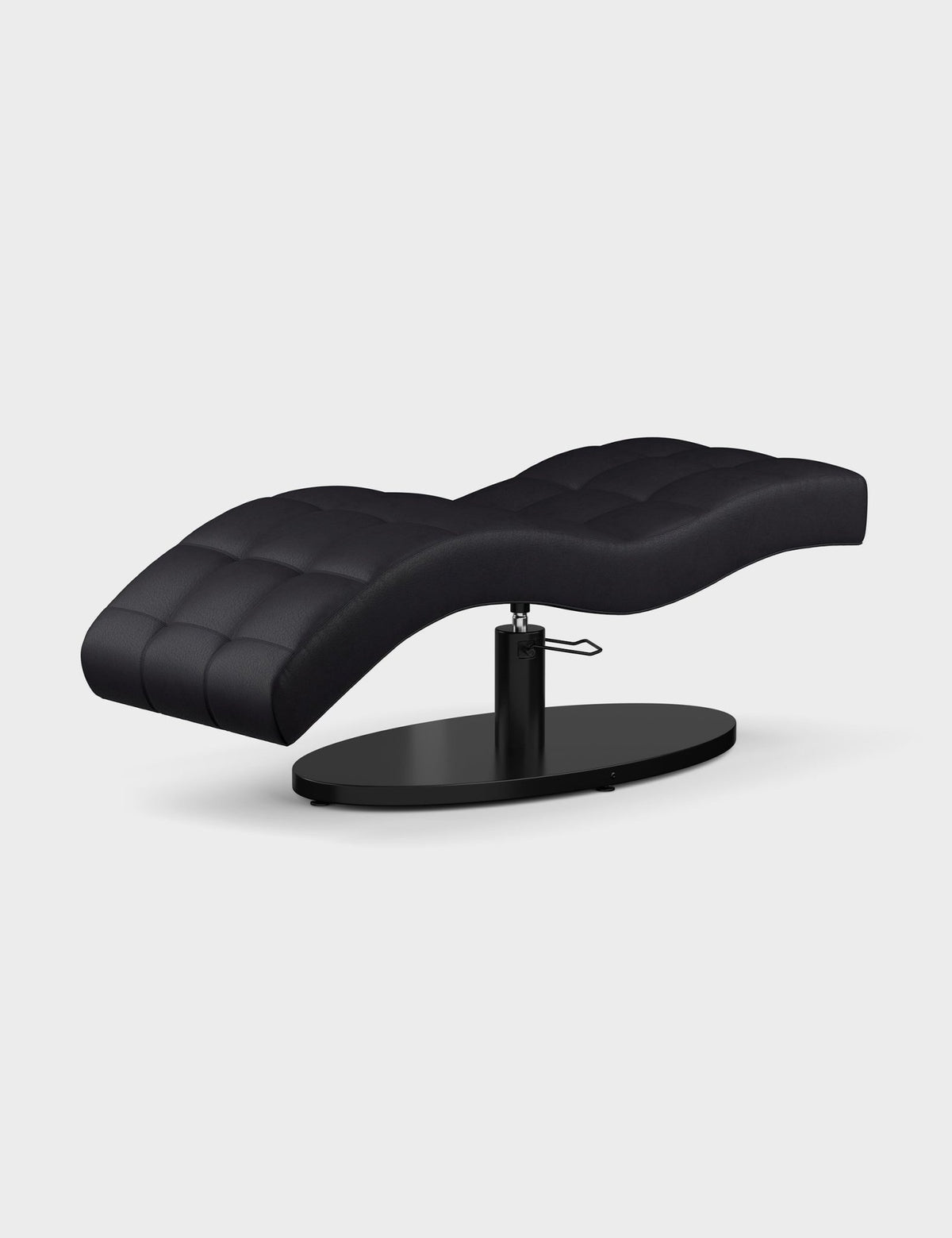 Vera 360® Curved Beauty Bed with Swivel (Matte Black)