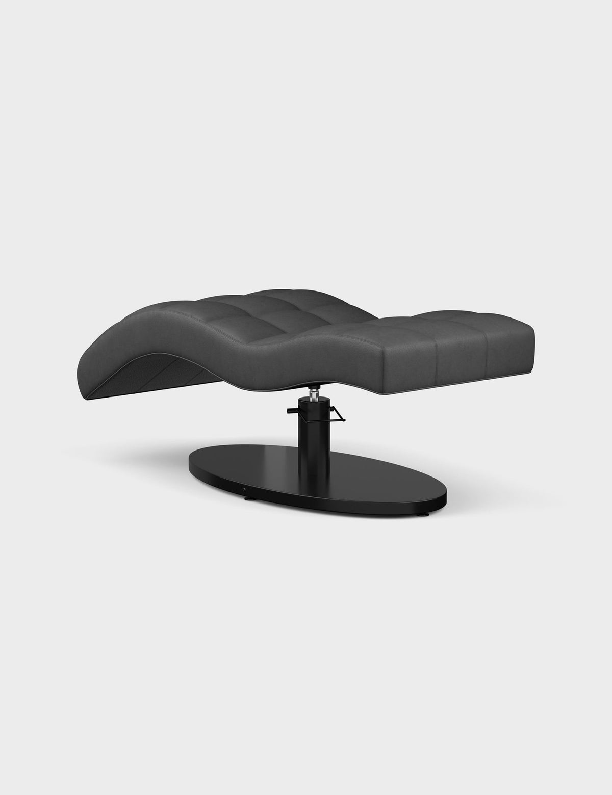 Vera 360® Curved Beauty Bed with Swivel (Matte Black)