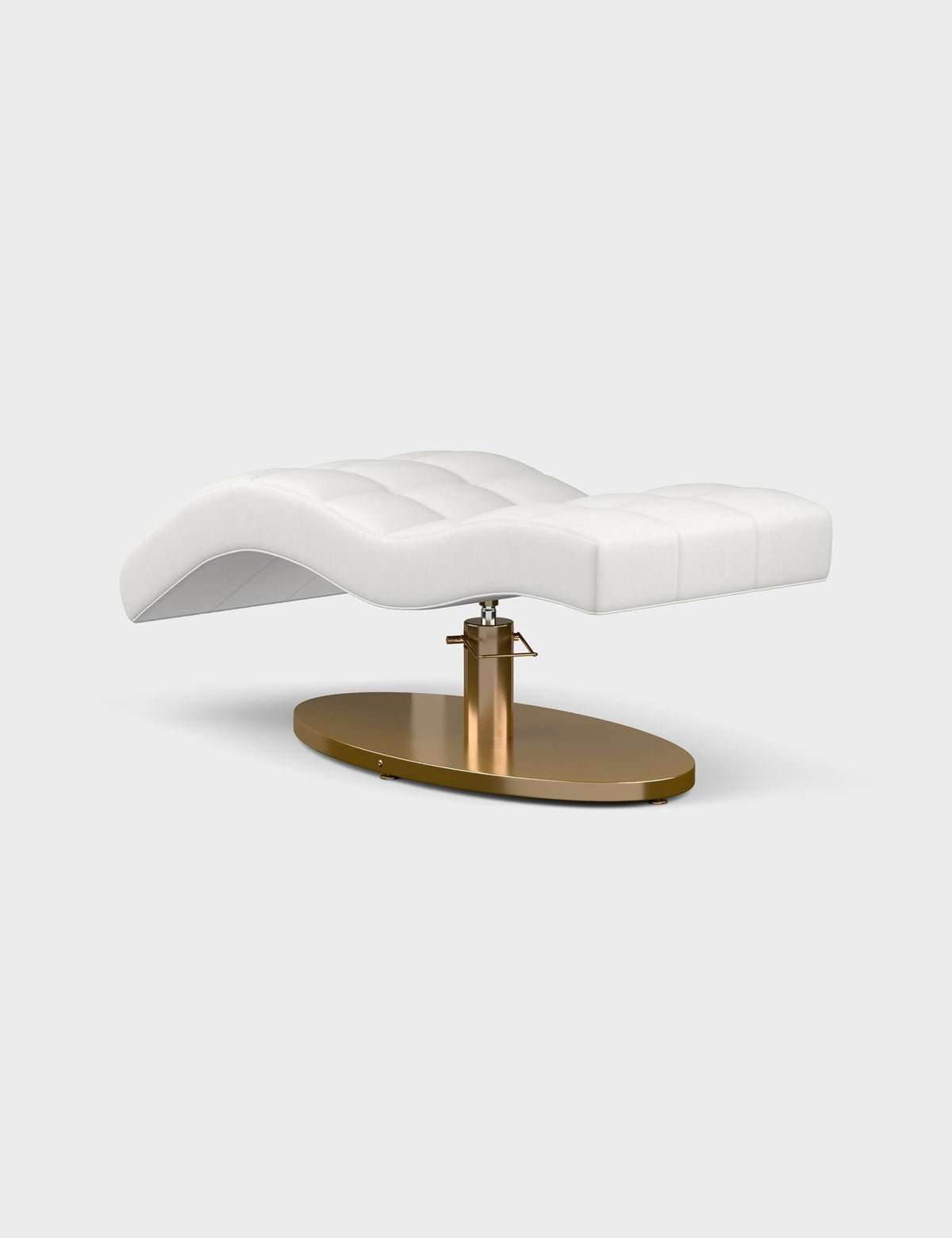 Vera 360® Curved Beauty Bed with Swivel (Bronzed Brass)