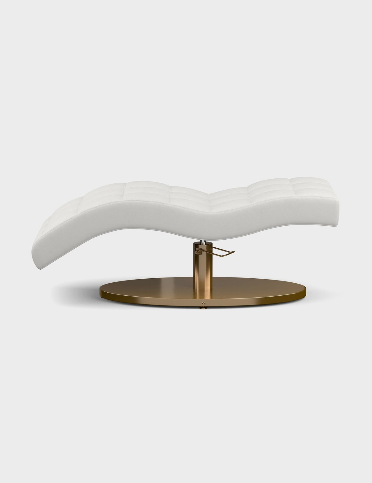 Vera 360® Curved Beauty Bed with Swivel (Bronzed Brass)