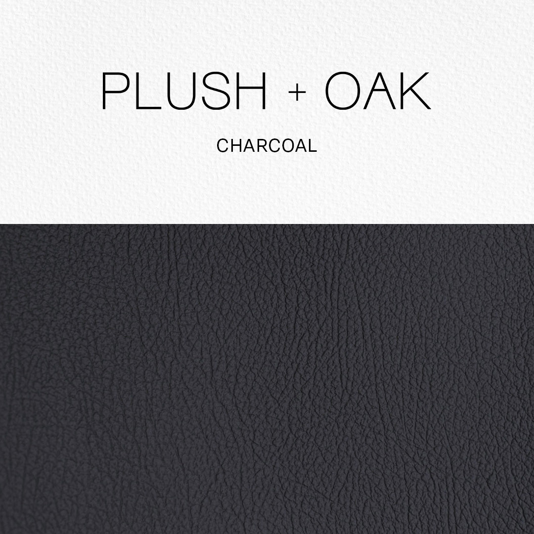 Charcoal - Plush + Oak